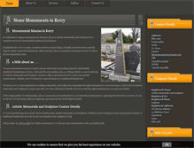 Tablet Screenshot of headstoneskerry.com